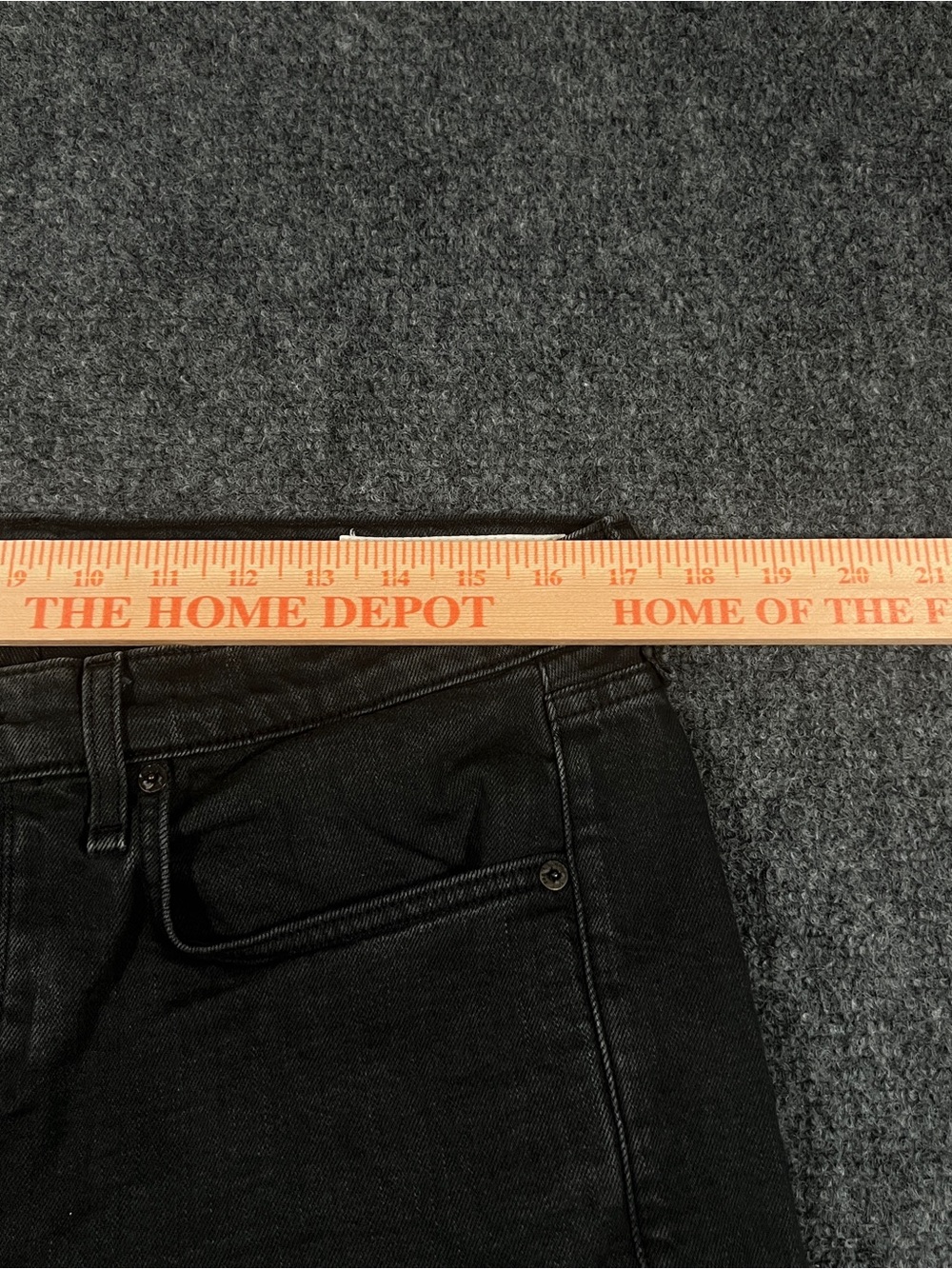Rag & Bone Jeans Mens 34x30 Black Dark Wash Fit 2 Slim Straight Leg Denim Pants - Picture 6 of 9